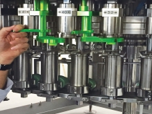 Automatic dummy bottles system