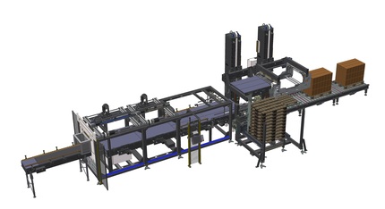 Automatic palletizing systems