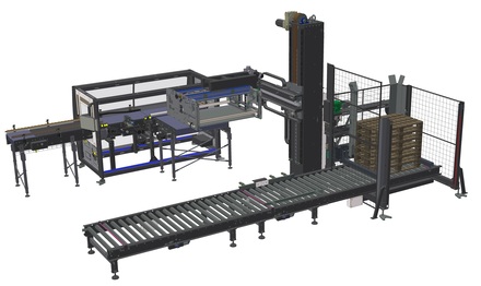 Automatic palletizing systems