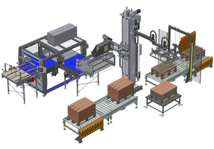 Automatic palletizing systems