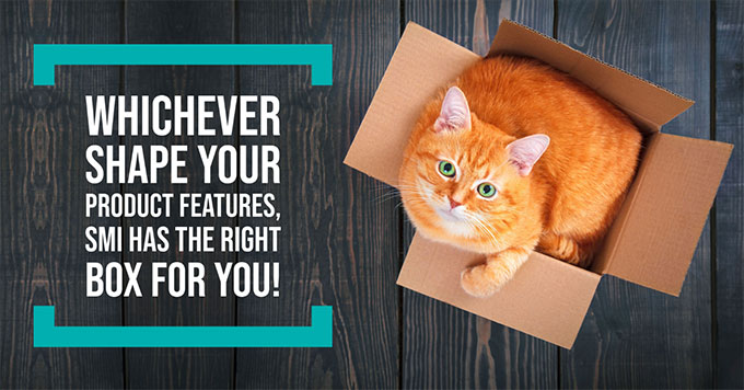 Whichever shape your product features, SMI has the right box for you!