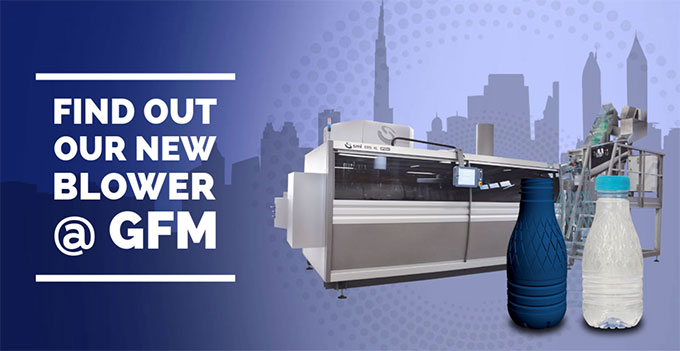 New tech blow moulder by SMI: soon showcased at Gulfood Manufacturing in Dubai!