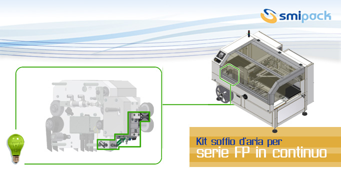 Kit soffio d'aria per confezionatrici in continuo serie FP