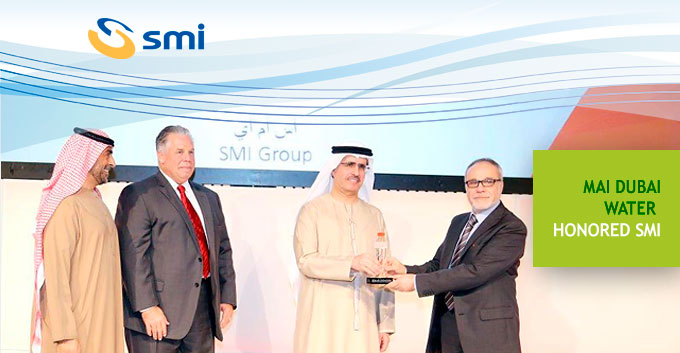 Mai Dubai Water honored SMI