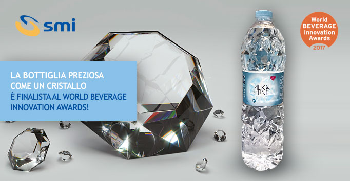 La bottiglia preziosa come un cristallo, è finalista al World Beverage Innovation Awards